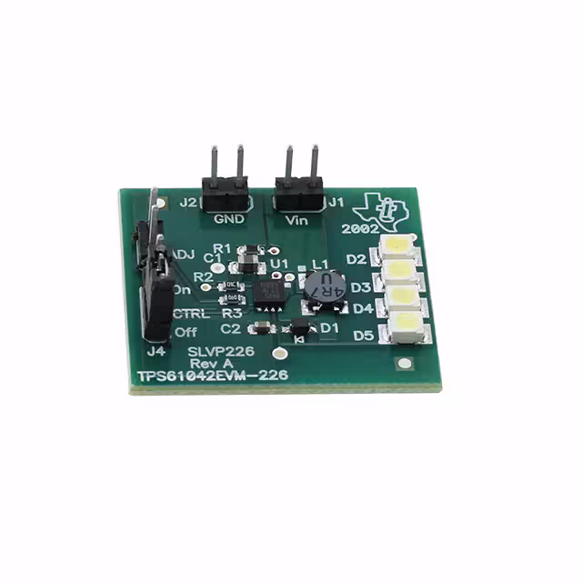 TPS61042EVM-226 Texas Instruments  Cartes d'évaluation - Pilotes LED